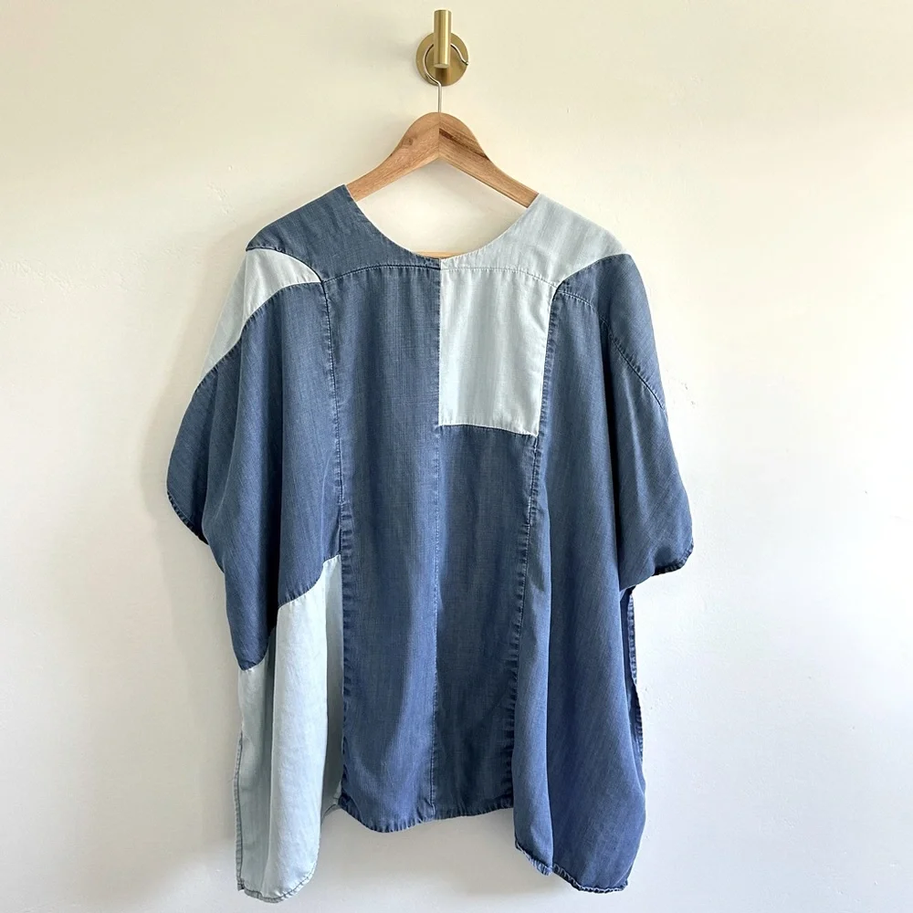 Rare Philosophy Denim Kimono - One Size - Picture 2 of 5
